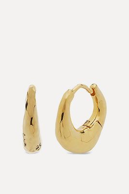 Deia Huggie Earrings from Monica Vinader