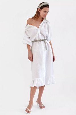 Loungewear Dress in White