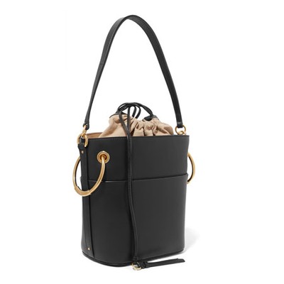 Roy Mini Leather Bucket Bag from Chloé