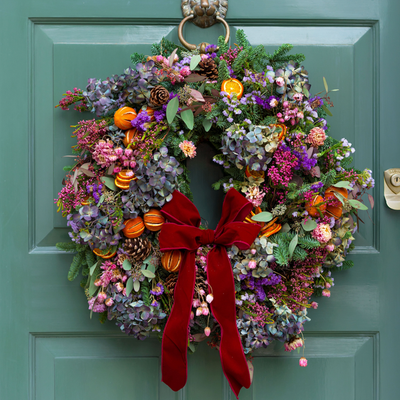 Luxury Deck The Doors Wreath from Lucy Vail Floristry