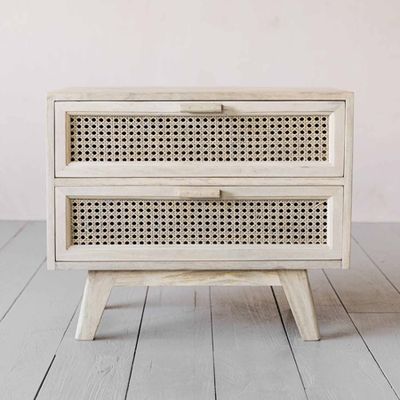 Two Drawer Bedside Table from Graham & Green