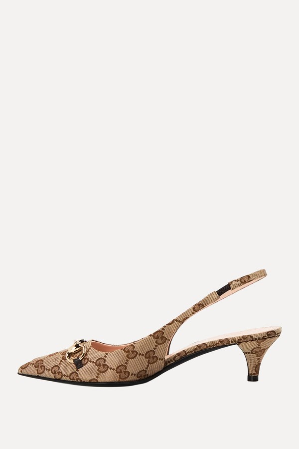 Demi Slingback Shoes from Gucci