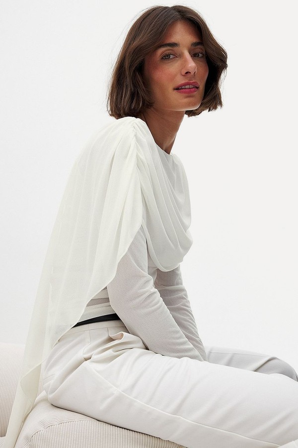 Scarf Cape Top