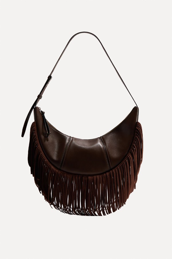 Fringed Crossbody Bag