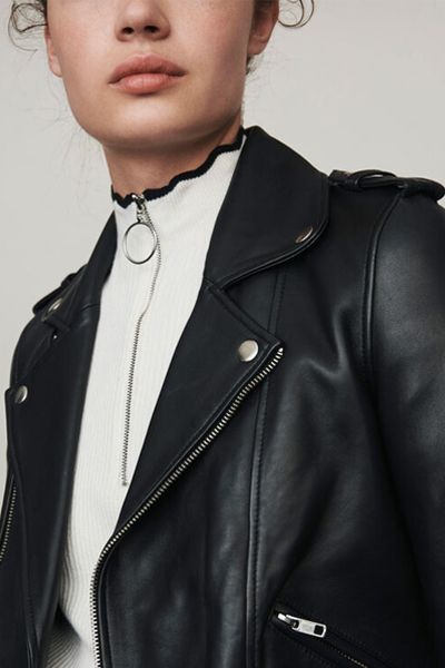 Leather Biker Jacket