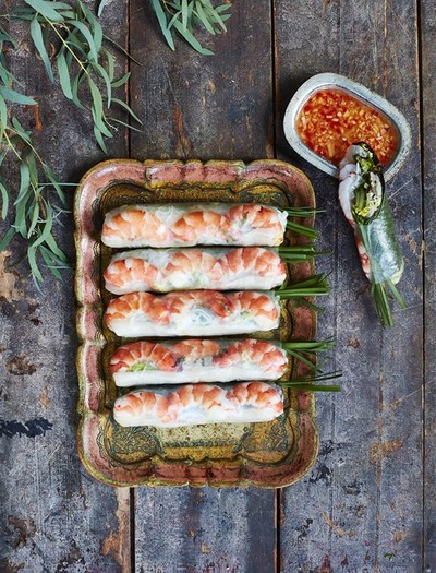 Prawn & Pork Summer Rolls