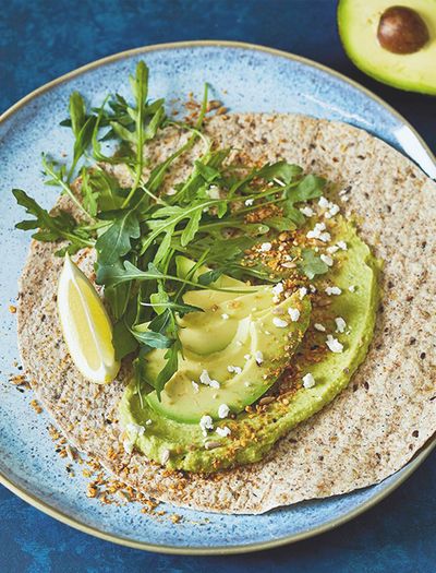 Avocado Hummus & Dukkah Flatbreads