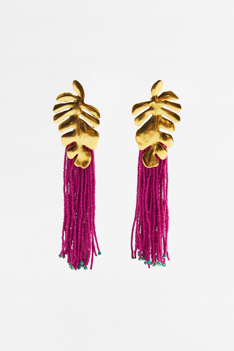 Cascading Bead Earrings