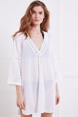 Dobby Embroidered Tunic from The White Company