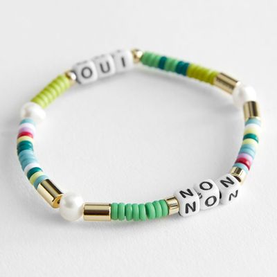Oui Non Beaded Bracelet from & Other Stories