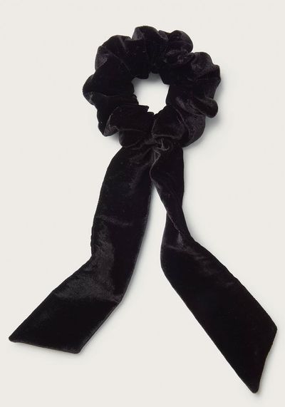 Velvet Hair Scrunchie from The White Company