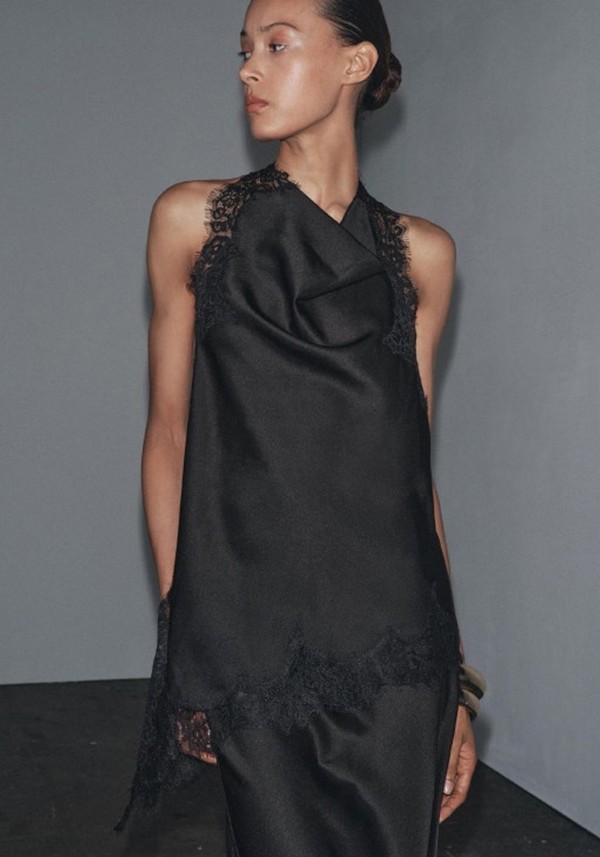 ZW Collection Lace Halter Top
