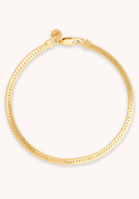 Snake Chain Bracelet in Gold