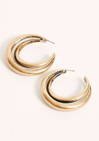 Split Hoop Earrings