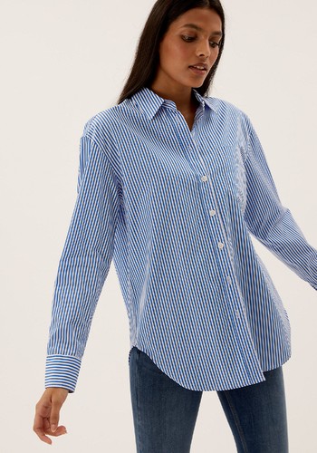 Pure Cotton Striped Shirt