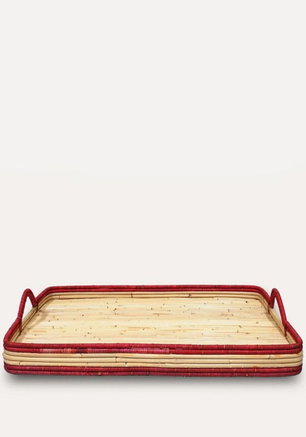 Handwoven Rattan Tray