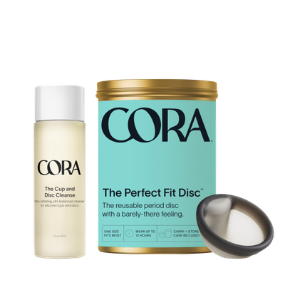 Cora Menstrual Cup & Disc Cleanser from Cora