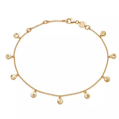 Isla Shell Charm Anklet from Daisy Jewellery