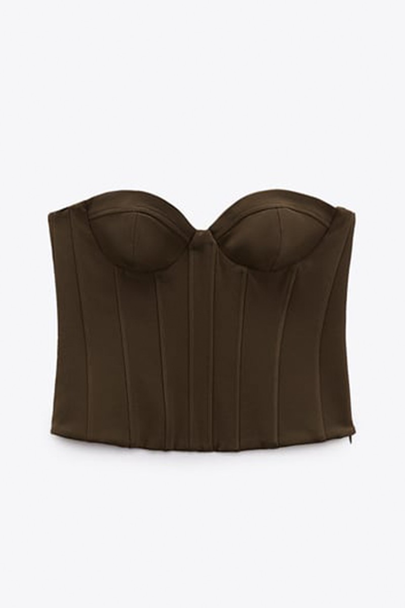 Corsetry-Inspired Top from Zara