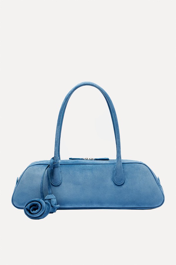 Brigitte Trapeze Suede Shoulder Bag from Magda Butrym