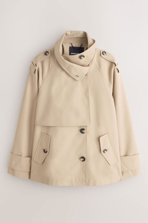 Pure Cotton Mini Trench Jacket from Nothing Ordinary