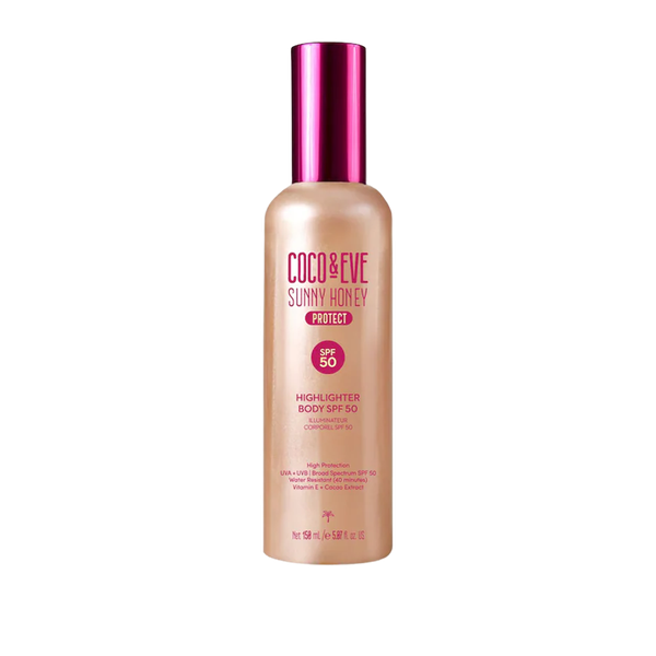 Sunny Honey SPF 50 Body Highlighter from Coco & Eve