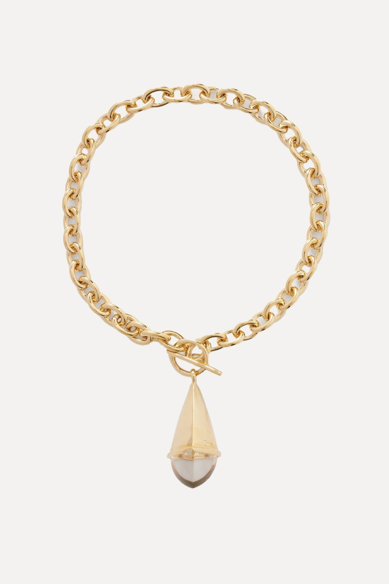 Gold-Tone & Resin Necklace from CHLOÉ