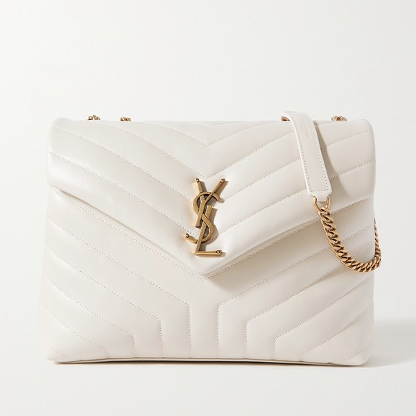 Loulou Medium Quilted Leather Shoulder Bag from Saint Laurent