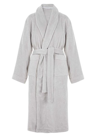 Super Soft and Cosy Unisex Cotton Bath Robe from John Lewis & Partners