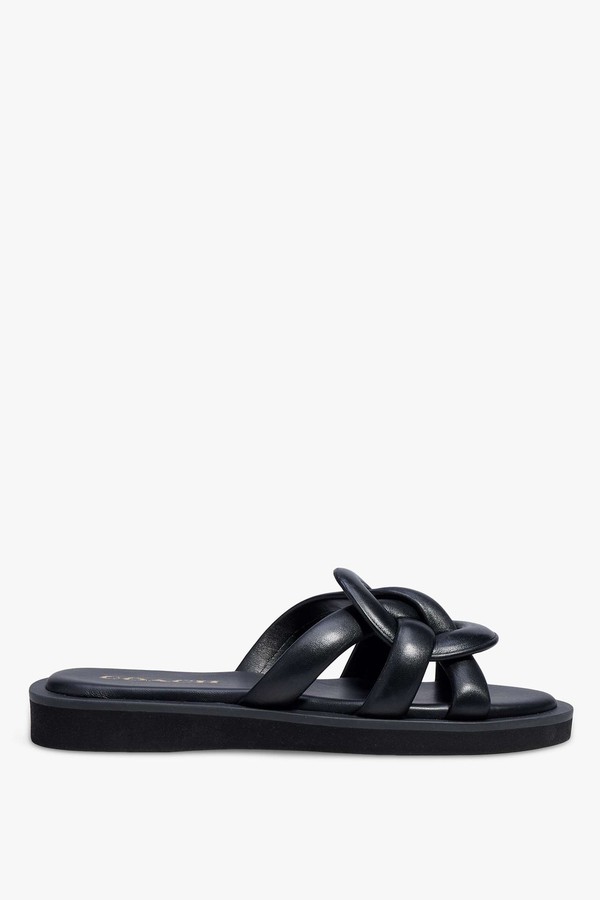 Georgie Leather Sandals from Coach
