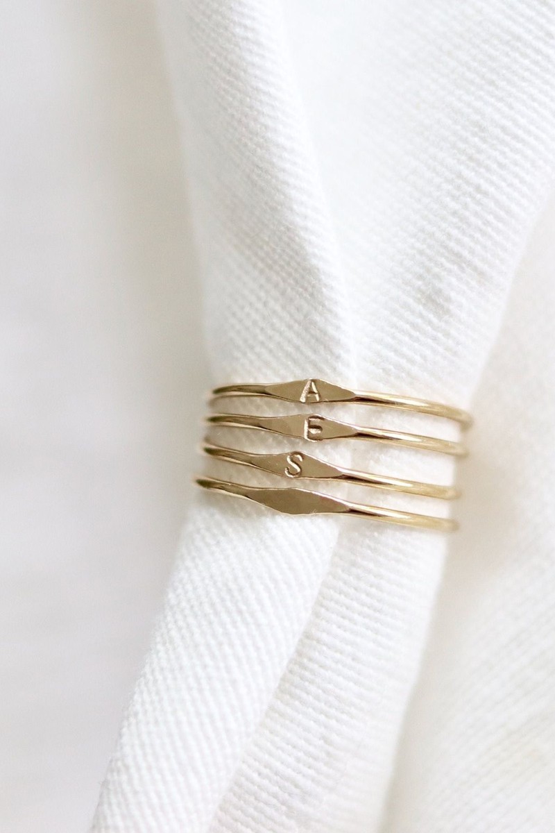 Tiny Signet Ring from TesoroLondon