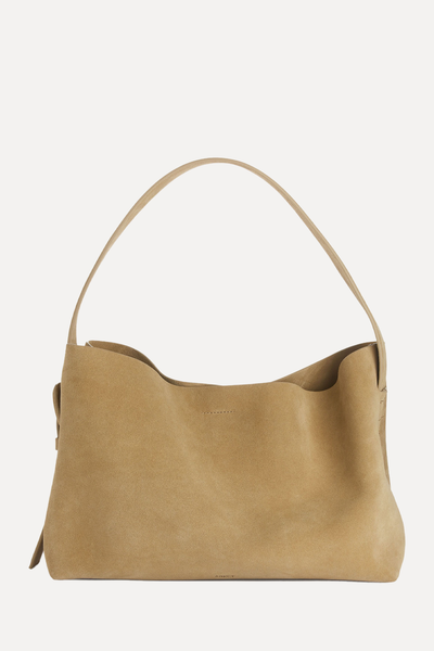 Suede Shoulder Bag