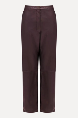 Ania Faux Leather Trousers from Great Plains