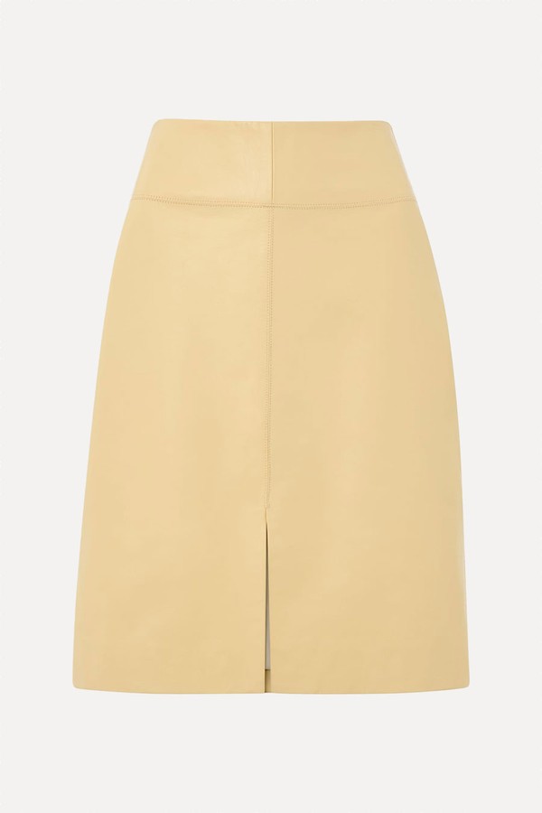 Butter Clean Leather Pencil Skirt from Whistles