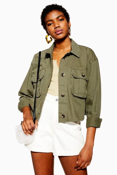 Khaki Shacket