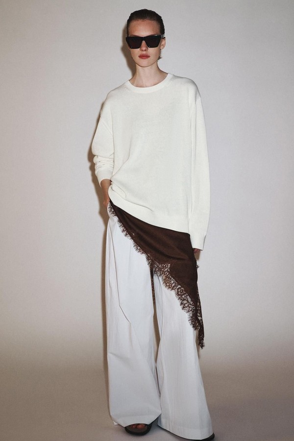 Asymmetric Lace Dress