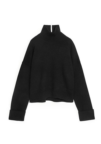 High-Neck Wool Jumper from Arket