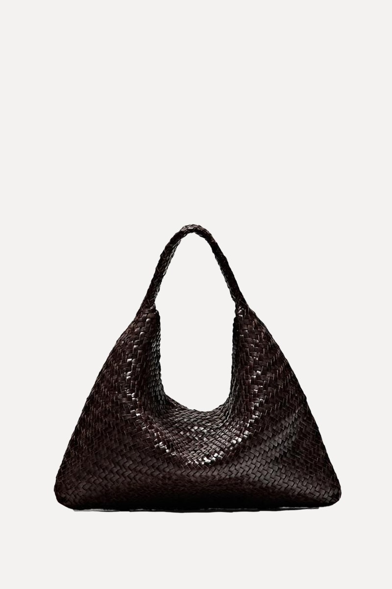 Braided Nappa Leather Shopper Bag