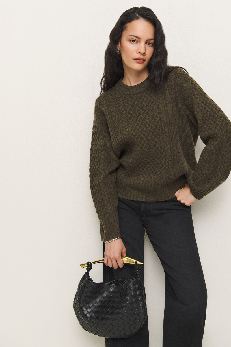 Calloway Regenerative Wool Crew from REFORMATION