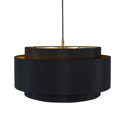 Black Tiered Shade with Diffuser from Biba