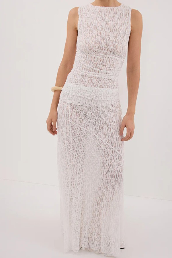 Lizzie Layered Lace Skirt from Dissh  