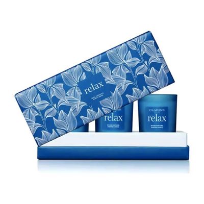 Relax Trio Candle Collection from Clarins 