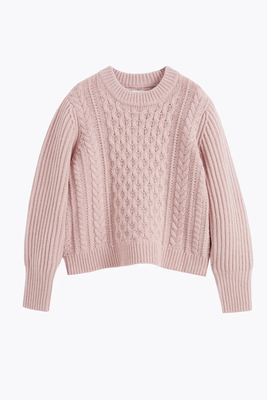 Wool Aran Sweater from Chinti & Parker