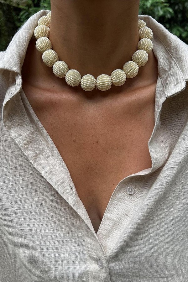Large Beaded Necklace