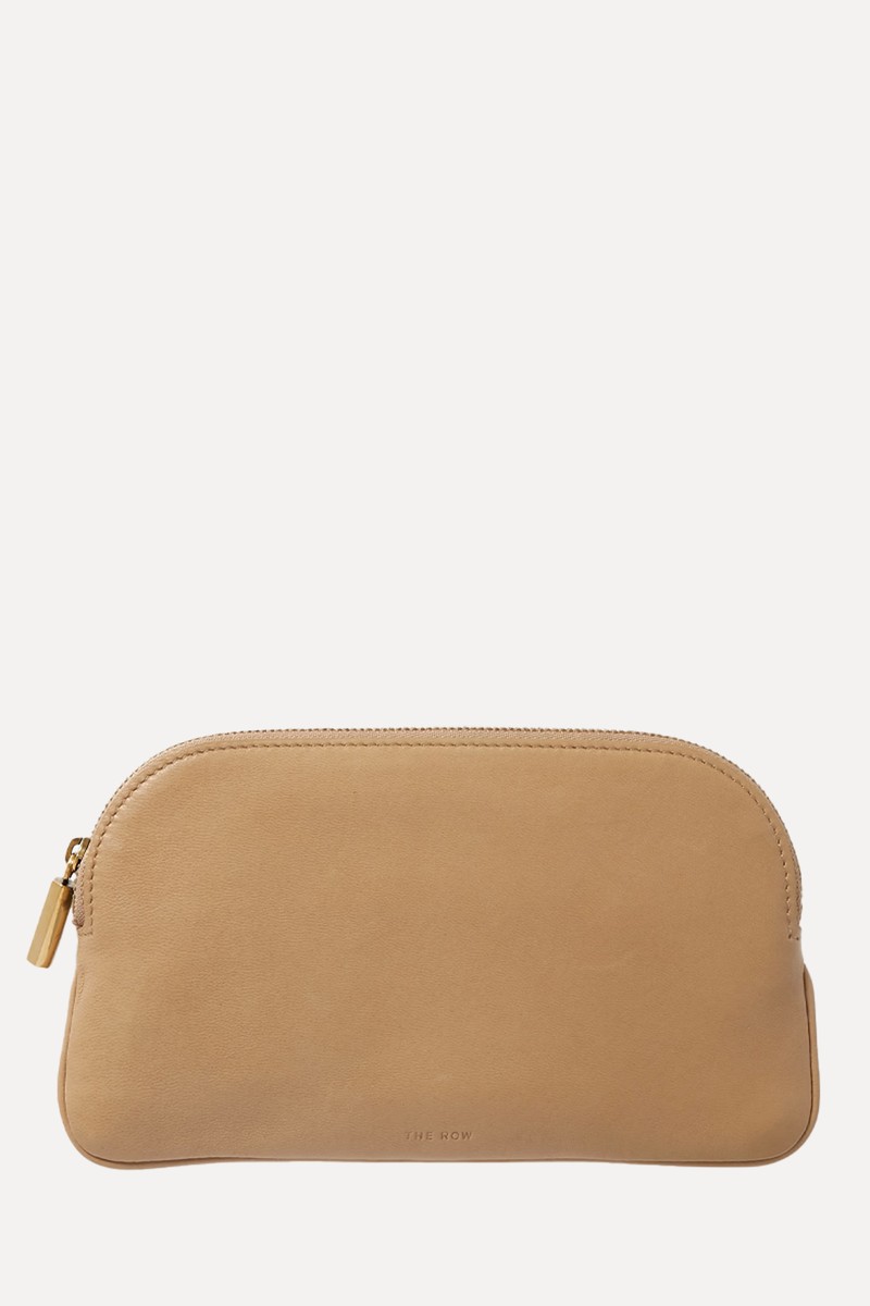 E/W Circle Leather Pouch from The Row