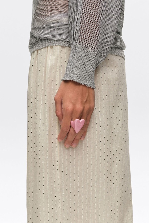 Lacquered Heart Ring from Bimba Y Lola