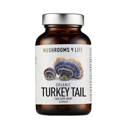 Organic Turkey Tail Capsules  from Mushrooms 4 Life