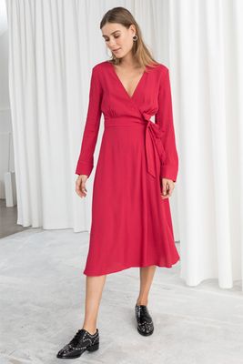 Midi Wrap Dress from & Other Stories