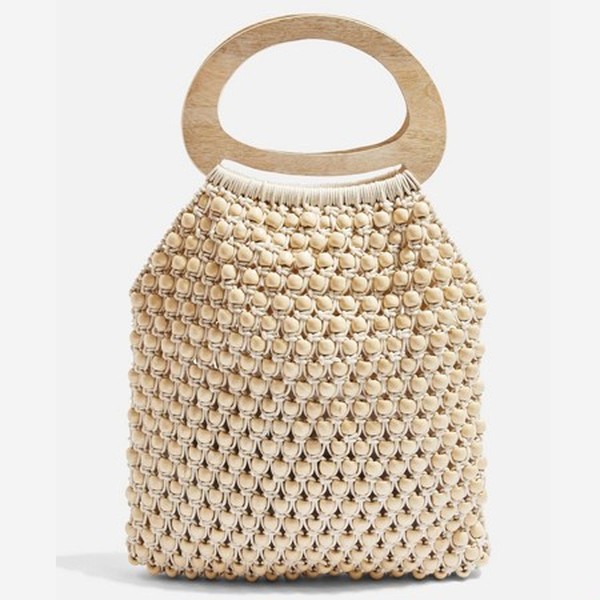 Beaded Tote Bag