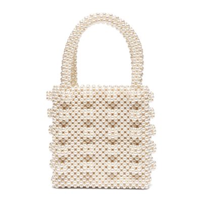 Antonia Faux-Pearl Embellished Bag from Shrimps